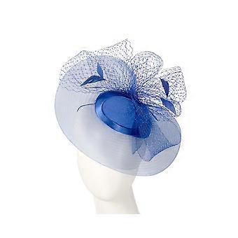 Custom made Royal Blue cocktail hat K4835RB
