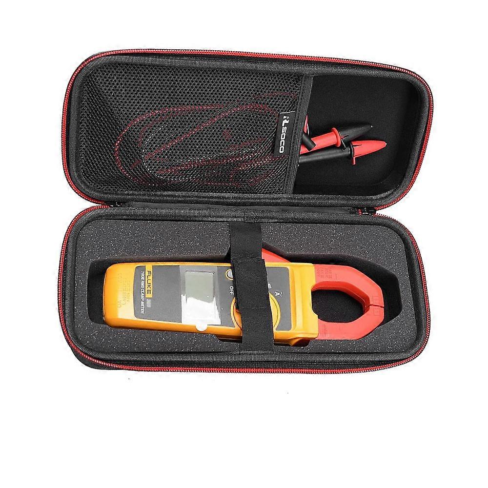 Carrying Case compatible  with Fluke 374/375/376FC/376/902/902 FC True-RMS Clamp Meter &Works with KAIWEETS Digital Clamp Meter HT208A/HT208D
