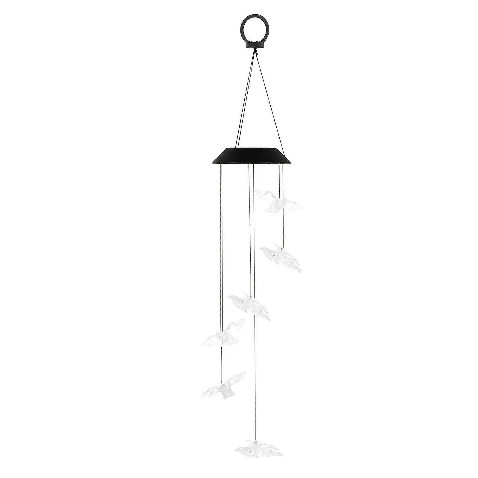 Outdoor Solar Lights Eagle Decor for Wind Chimes 3Pcs Set