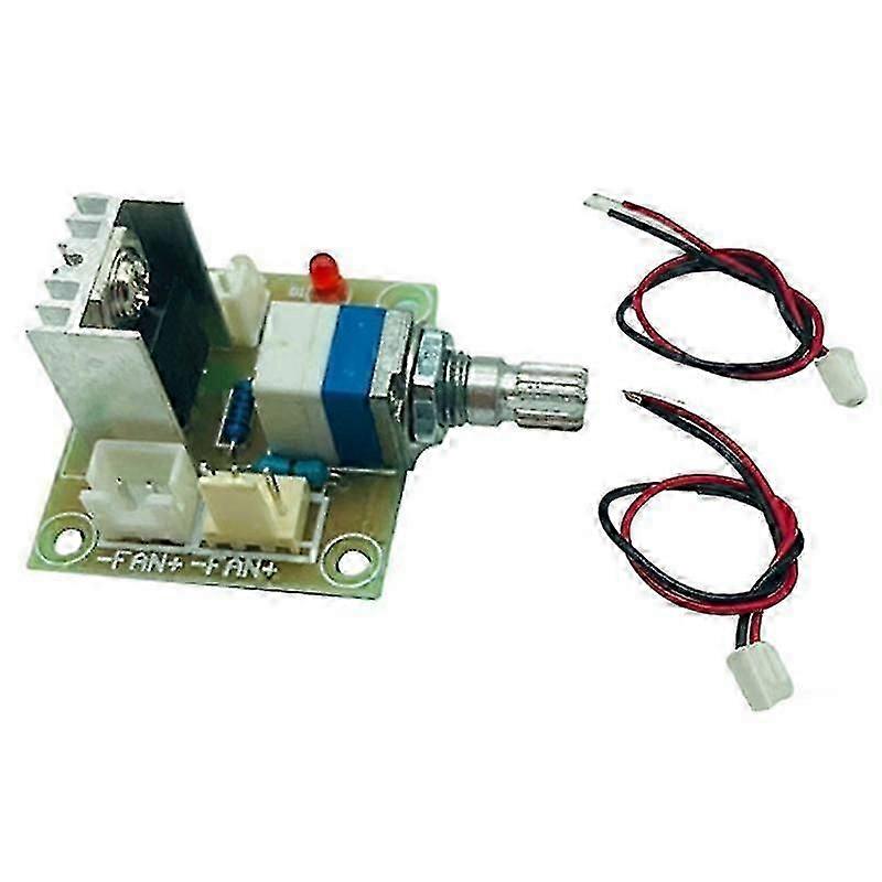 5PCS LM317 Linear Converter Down Voltage Regulator Board Adjustable Voltage Fan Speed Controller Mo