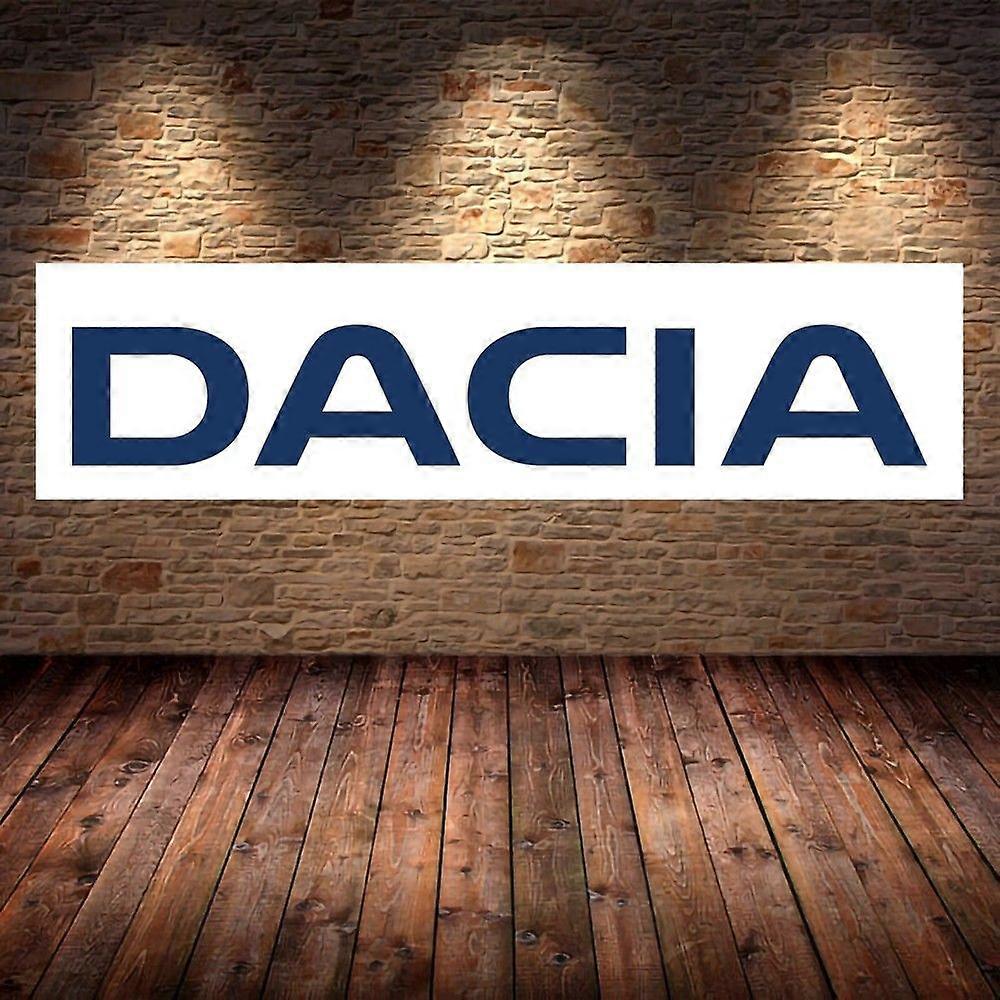 Dacia blauwe banner FB1399
