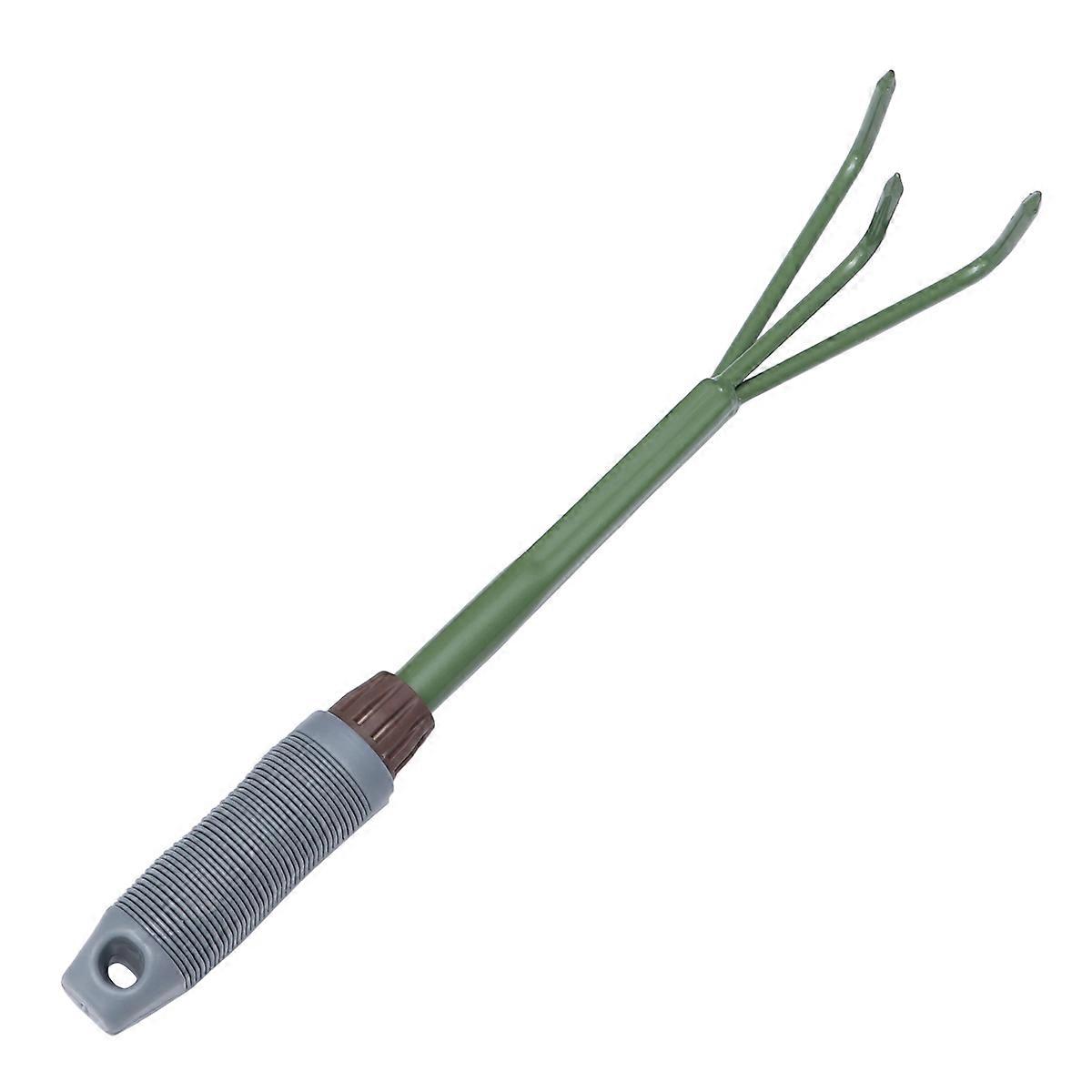 Garden Rake Three Teeth Rake for Gardening Use Portable