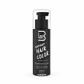 L3VEL3 Hair & Beard Color - Black 125ml