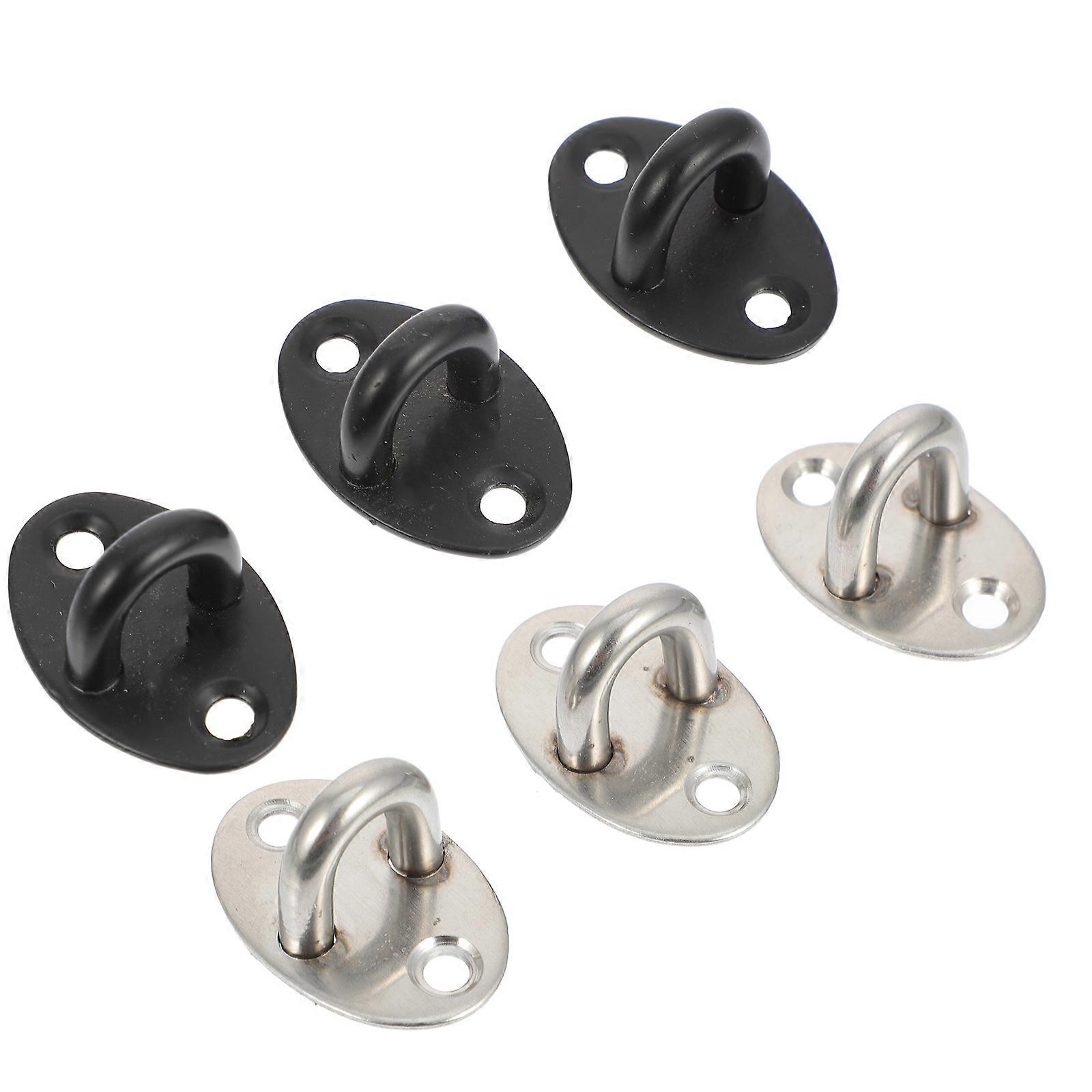 Projector Screen Hanger Hook for Ceiling Use Stainless Steel 6Pcs