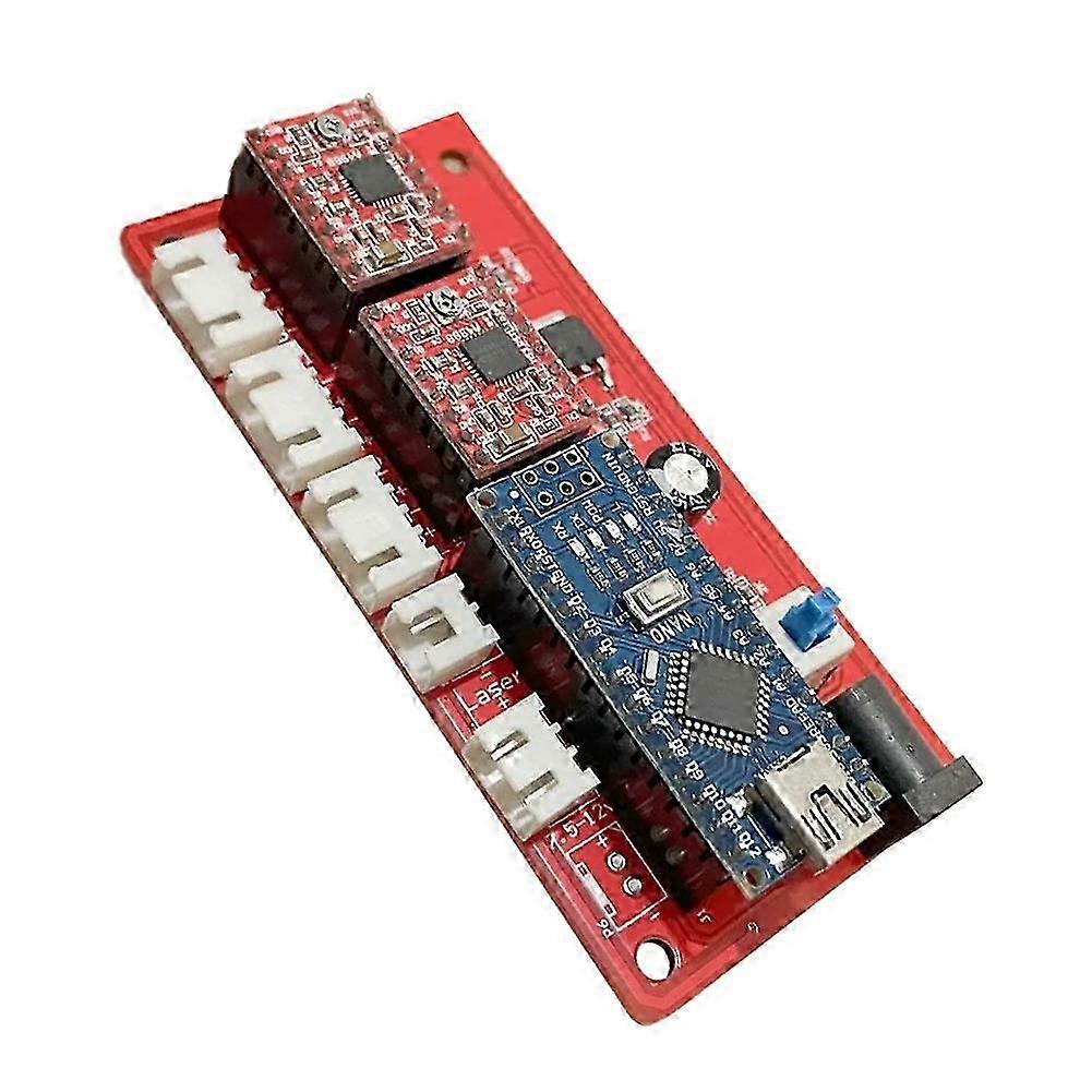 Benbox Software Laser Engraving Machine DIY Small Control Board Red
