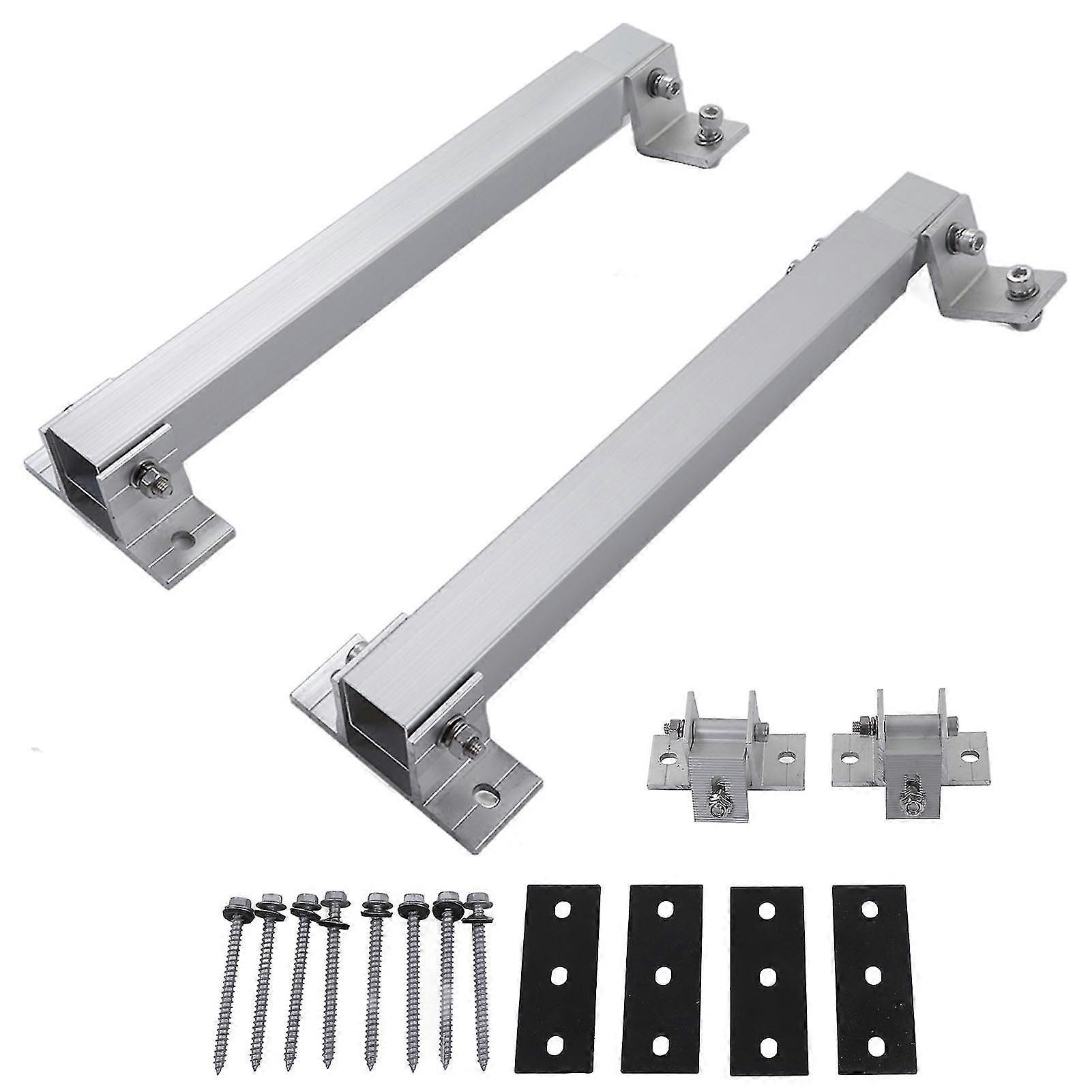 Solar Panel Mounting Bracket Set 15 to 30 Adjustment Robust Solar Panel Mounting Stand Rack