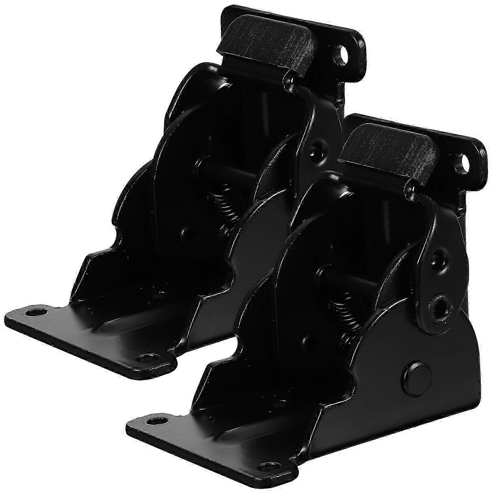 Space-Saving Folding Table Leg Hinges, Durable Support Brackets for Kitchen & Store