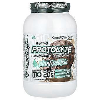 VMI Sports, ProtoLyte, Pflanzenproteinpulver, Schokoladen-Fudge-Keks, 750 g