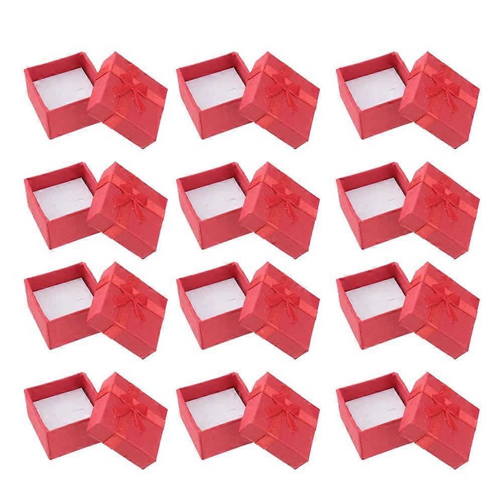 12pcs Ring Bracelet Packaging Boxes Multipurpose Jewelry Organizing Boxes