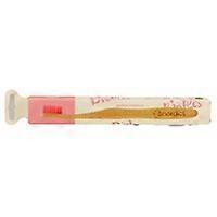 Adults' Pink Bamboo Toothbrush 1 unit