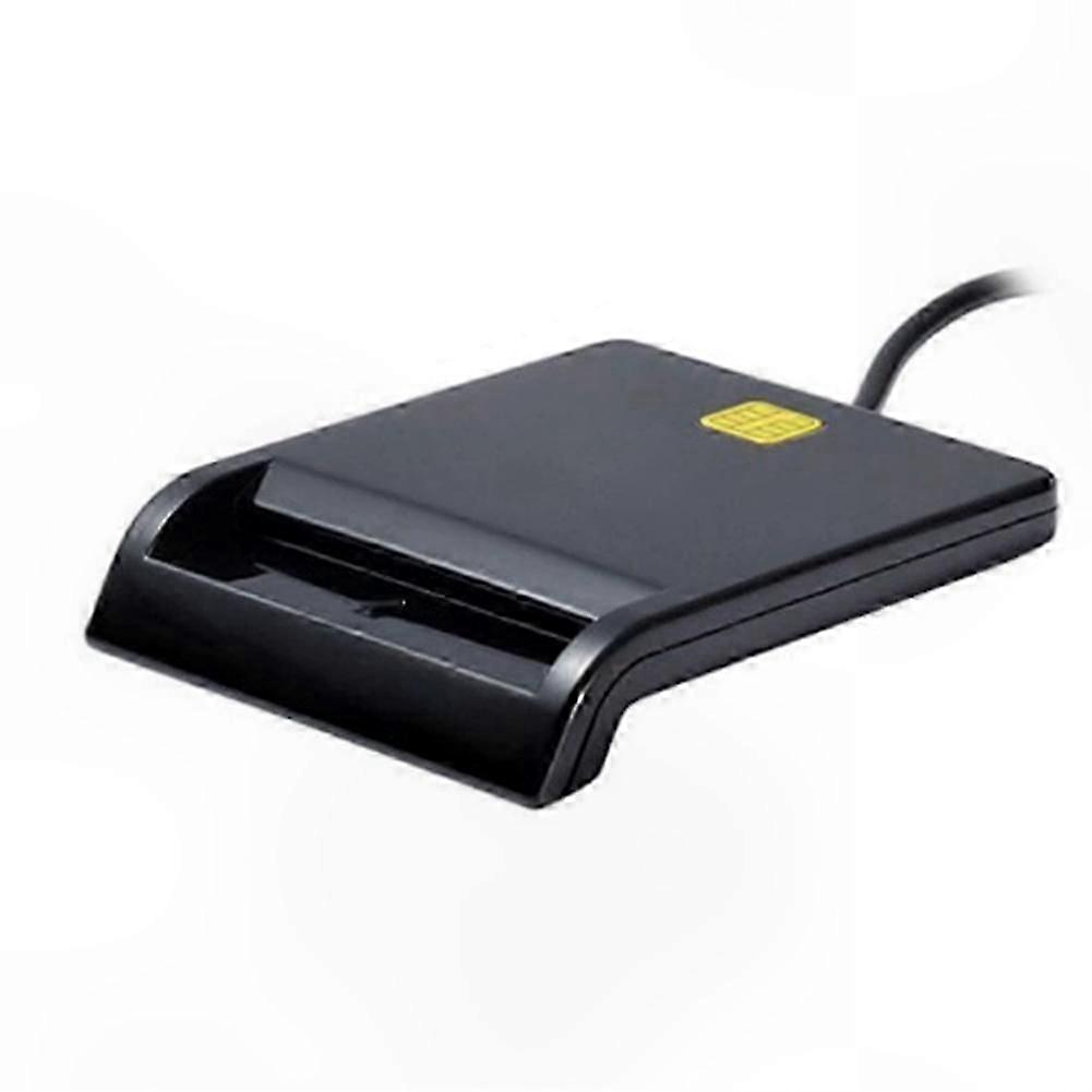 Compact USB 2.0 Interface Reader Writer for Bank Tokens, Sim Chips & Corporate Identities, Native Windows Linux Driver Support