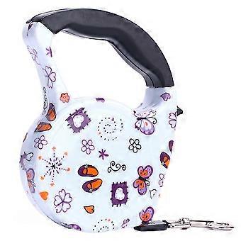 Retractable Dog Leash Featuring Anti-slip Handle for Easy Control