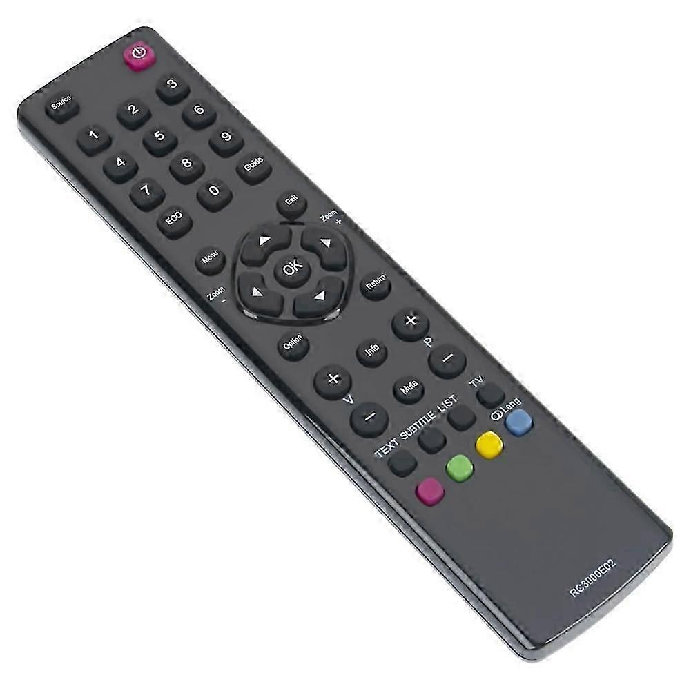 RC3000E02 Replace Remote Control for TCL TV L19E4103