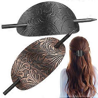 2stk bolle hårnåle enkle hårpinde hår styling klip mode pige hovedbeklædning