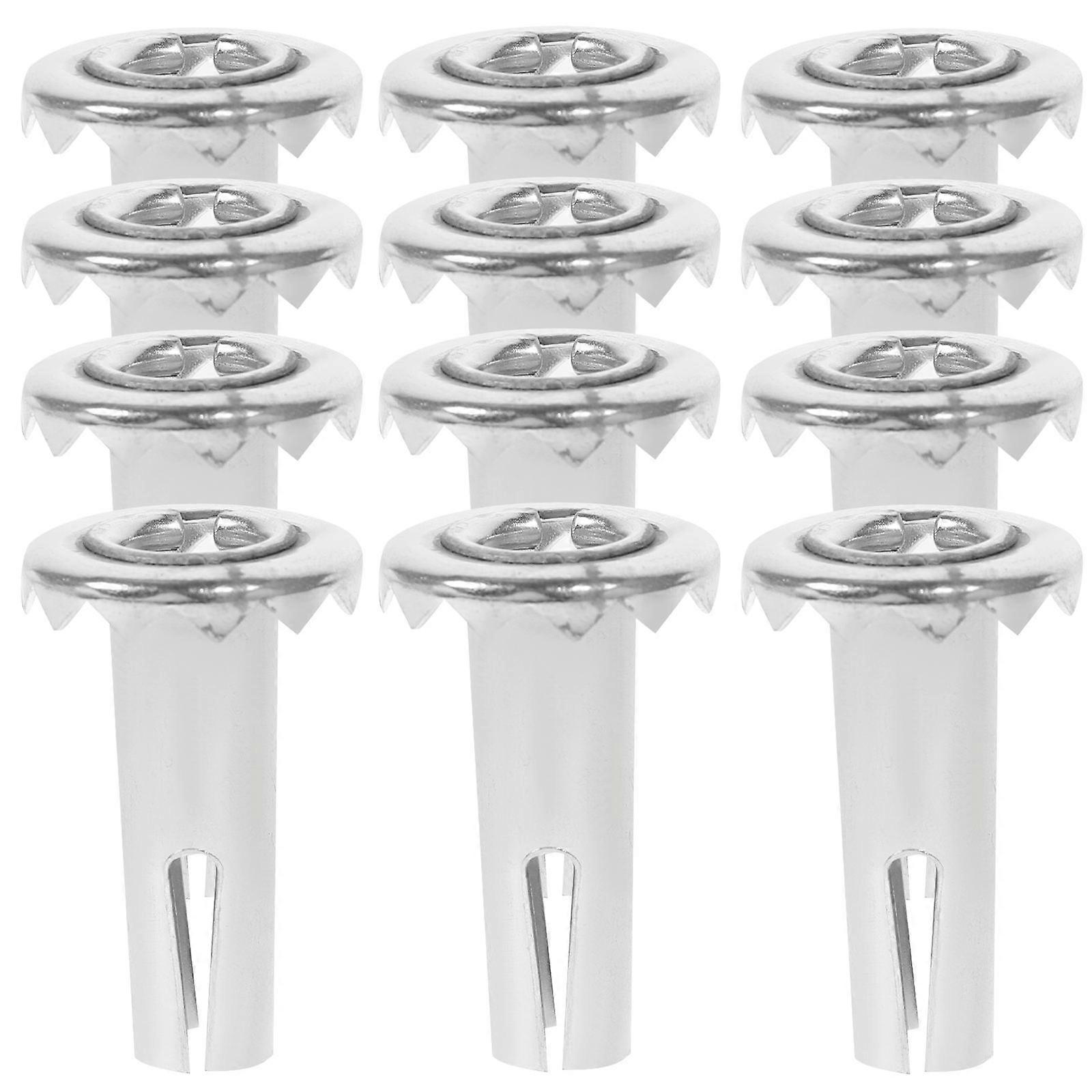 20pcs Caster Socket Stahl Möbeleinsatz Socket Griffring Caster Sleeve Einsatz