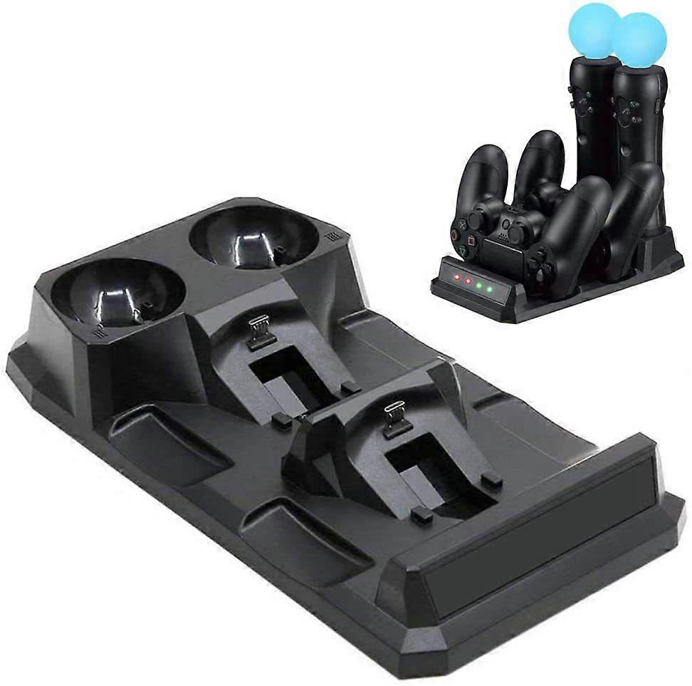 PS4 MOVE four-charging PS4 controller bracket charging PS4 MOVE bracket charging PS4 game controller charger