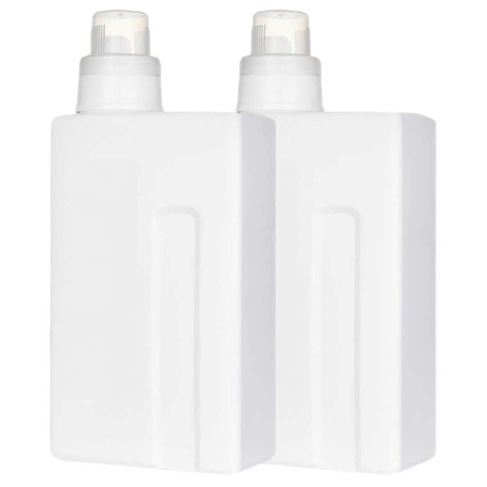 2pcs Empty Bottles Laundry Detergent Empty Bottles Reusable Refillable Bottles