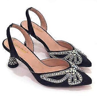 Damenschuhe mit Abendhandtasche 2er-Set