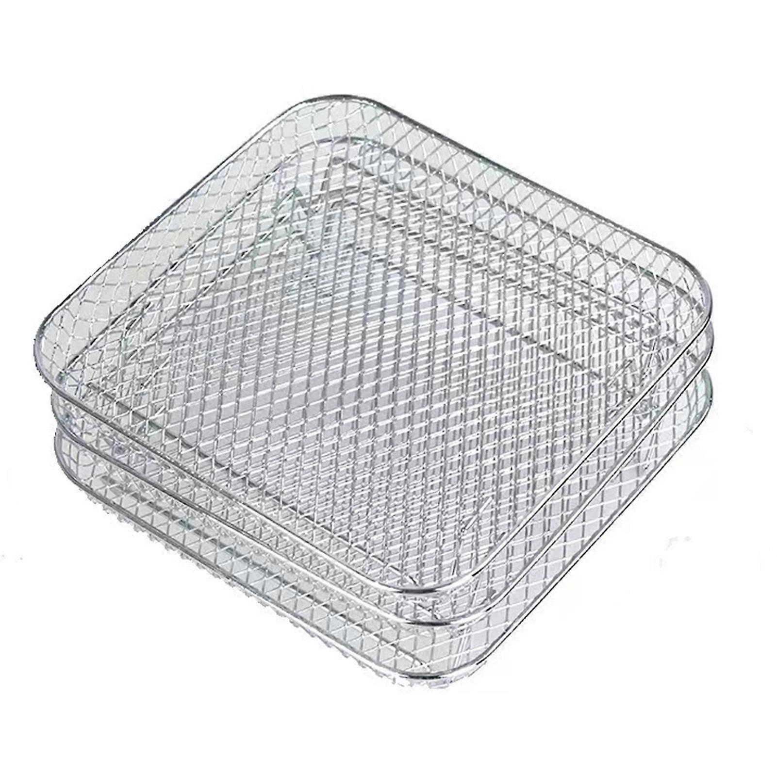 Stackable Stainless Steel Dehydration Rack - Multi-Layer for Air Fryer