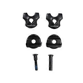 Bike Seatpost Clamp for Carbon Saddle Rails Adapter 7x9mm Bicycle Seatpost Tube Oval / Round Clips