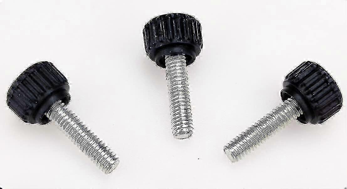 20-piece M6 Thumbscrews Threaded Knurled Thumbscrew Grip Knobs Thumb Screw