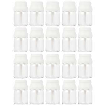 Lip Balm Tube Plastic Bottles for DIY 20Pcs Transparent Lip Gloss Tubes