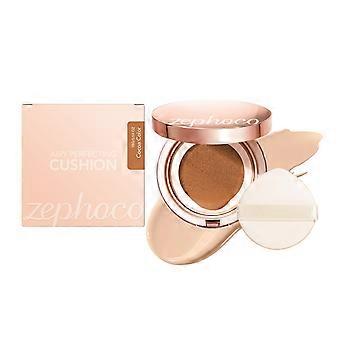 Zephoco lightweight flawless air cushion foundation make-up (cocoa color) light and breathable makeup