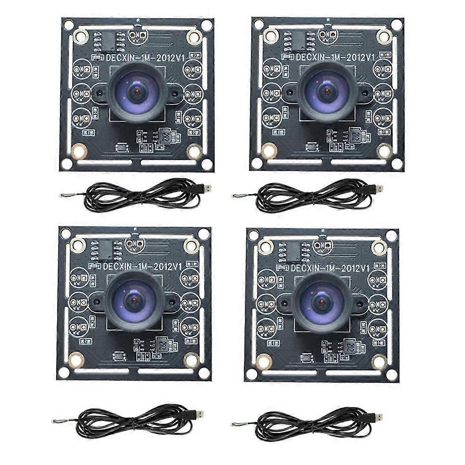 4PCS 100 Degree Camera Module OV9732 1MP 1280x720 30fps Camera Module