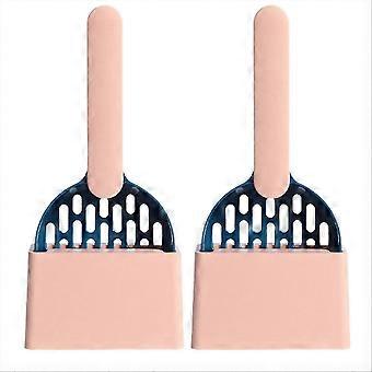 Cat Litter Scoop with Cleaning Base
