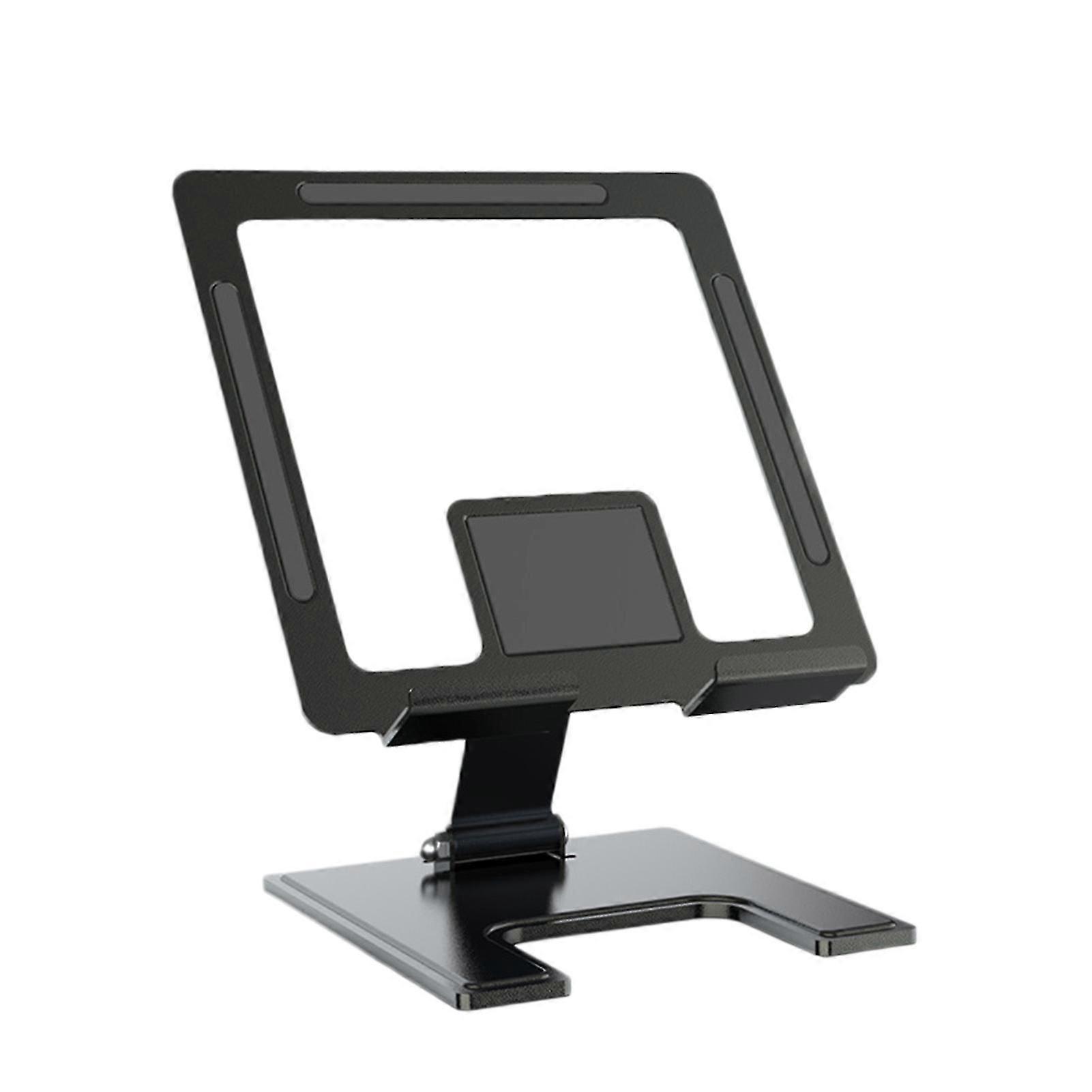Tablet holder foldable adjustable accessories black [MI]