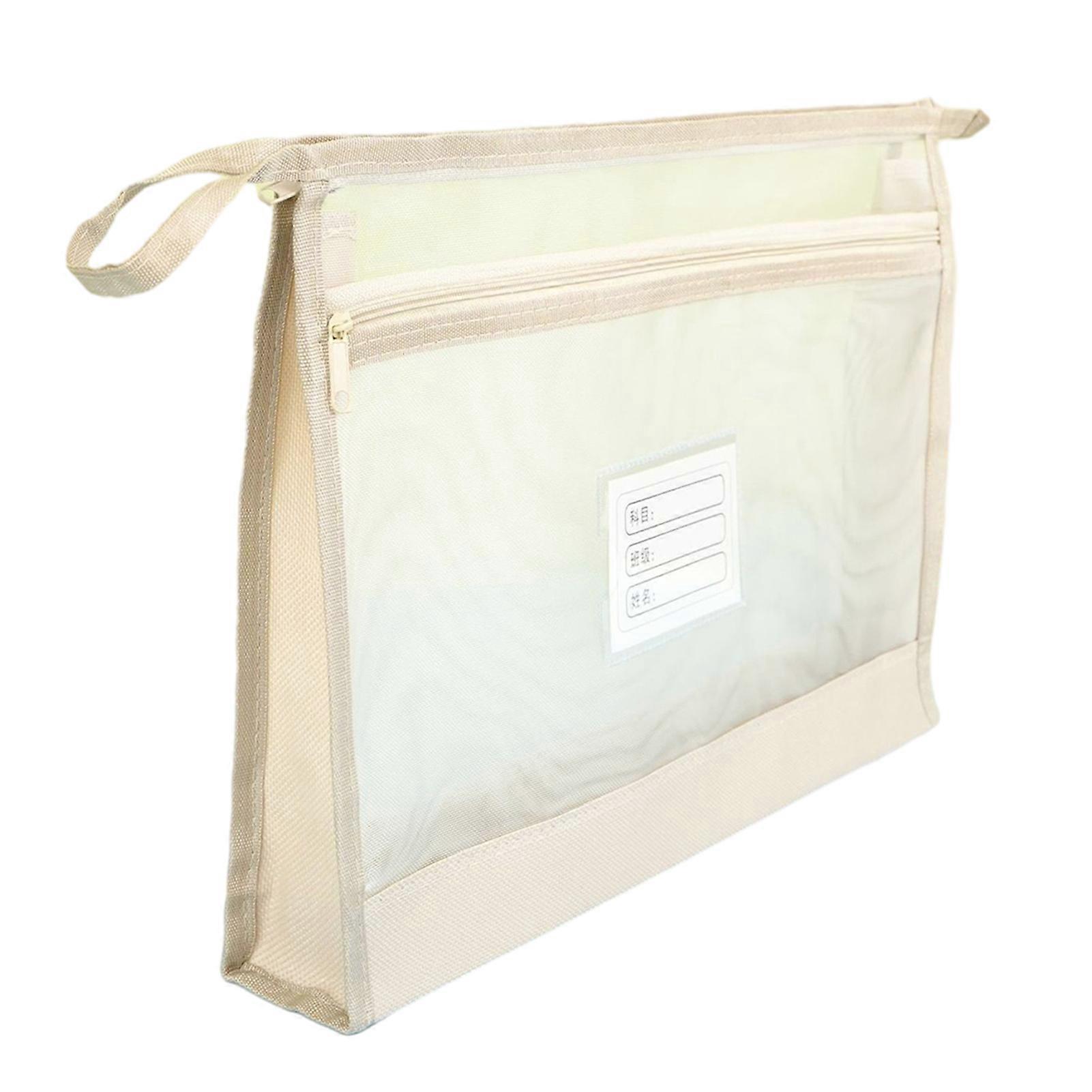 Double Layer Mesh Pouch for Documents and Stationery