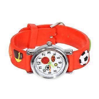 Lovely Wristwatch for Kids with Colorful Strap 3Pcs Cartoon Children Watch