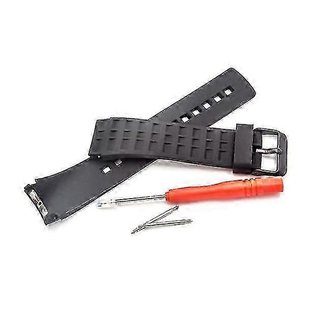 Compatible with Suunto Elementum Terra Replacement Strap Black Silicone