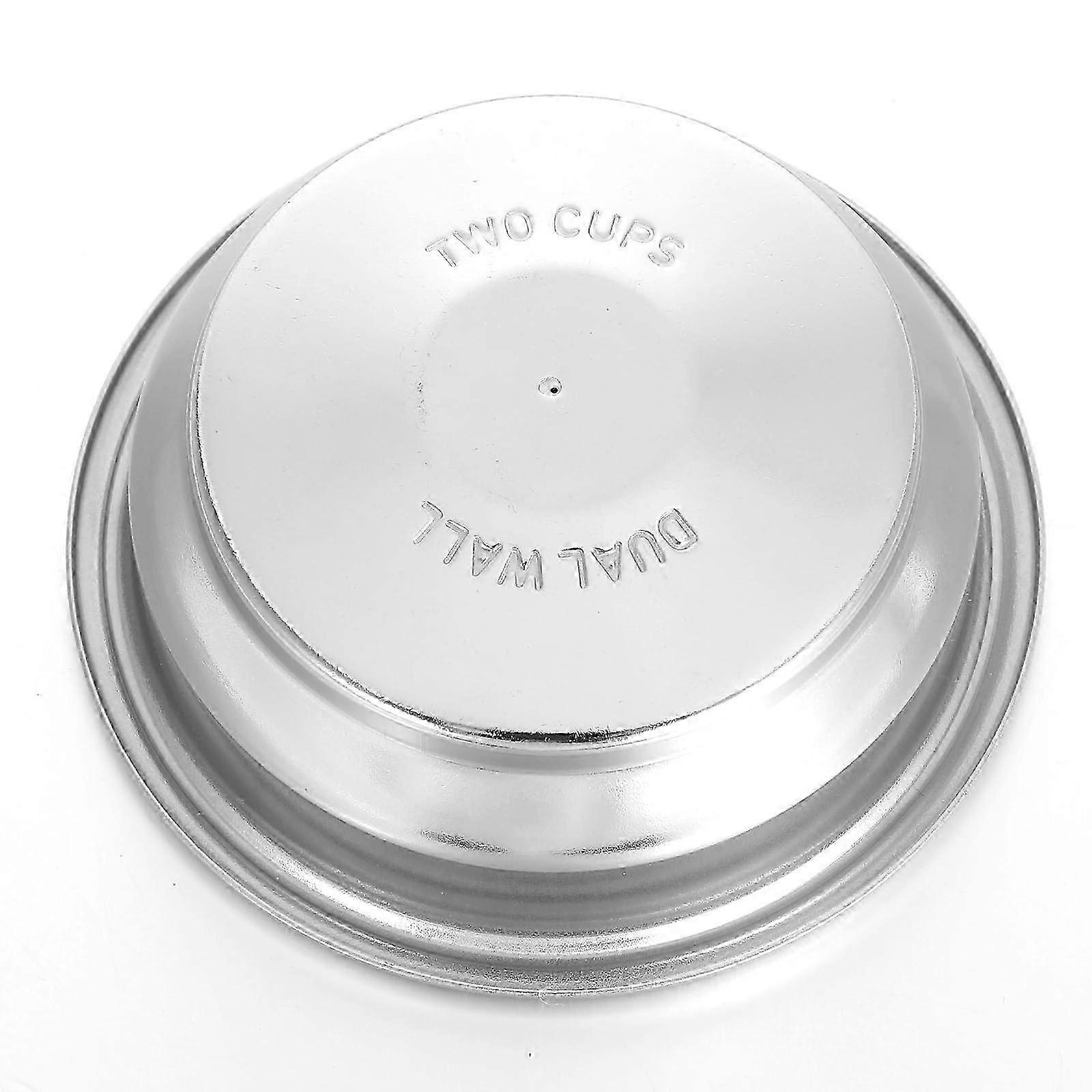 58mm DoubleLayer Stainless Espresso Filter Basket