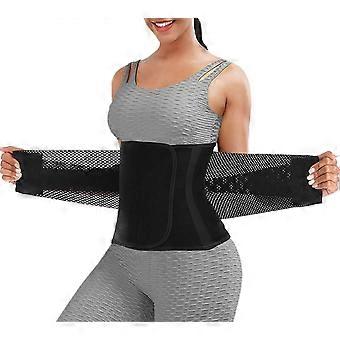 Waist Trainer Belt for Women Man - Waist Trimmer Weight Loss Ab Belt - Slimming Body Shaper