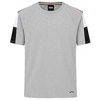 Abbigliamento per il tempo libero Hugo Boss da uomo T-shirt Hugo Boss Balance grigia da uomo