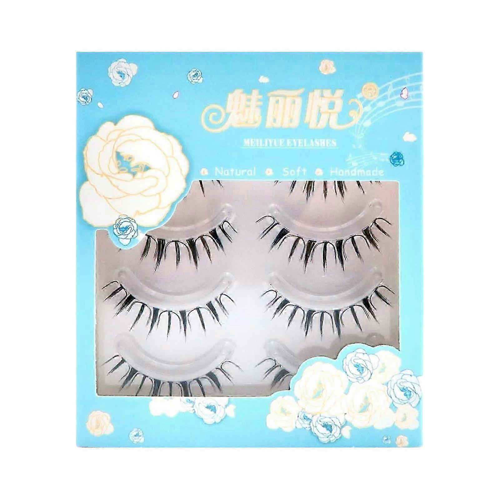 Fluffy Mesh False Eyelashes