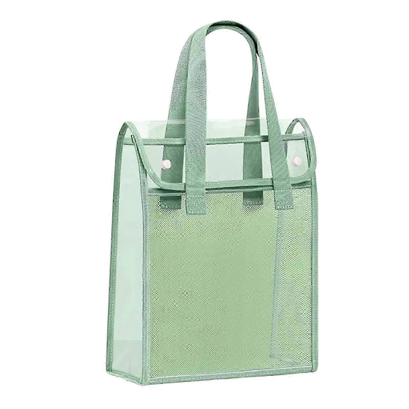 Snap-Closure Clear Study Storage Bag