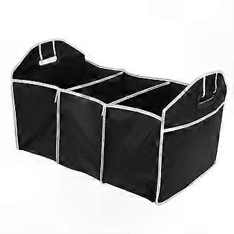 Bac de rangement pliable de grande capacité pour l’organisation du coffre de véhicule Ajustement universel pour les voitures, les camions, les fourgonnettes, les VUS