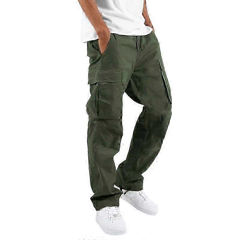Men Casual Multi-Pocket Cargo Pants