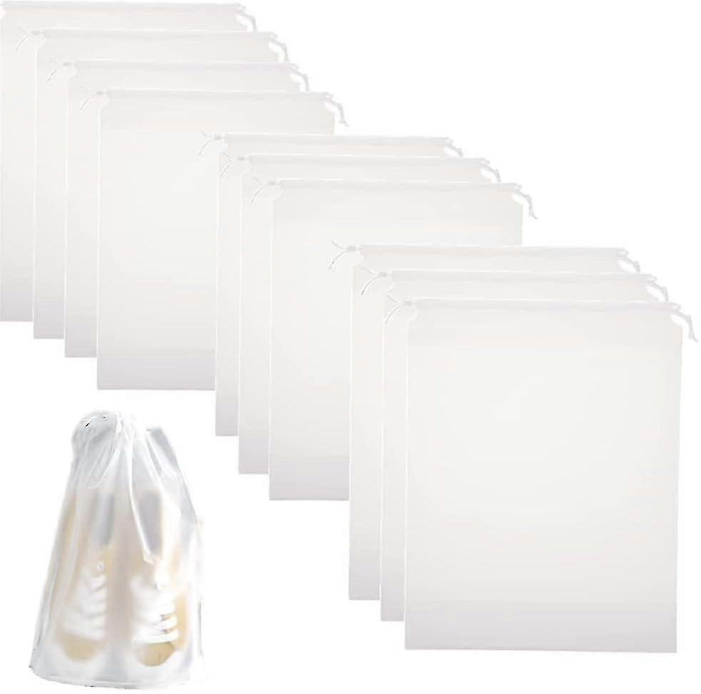 10 Pack Drawstring Travel Storage Bags Multi-Function for Shoes Toys Space Saving