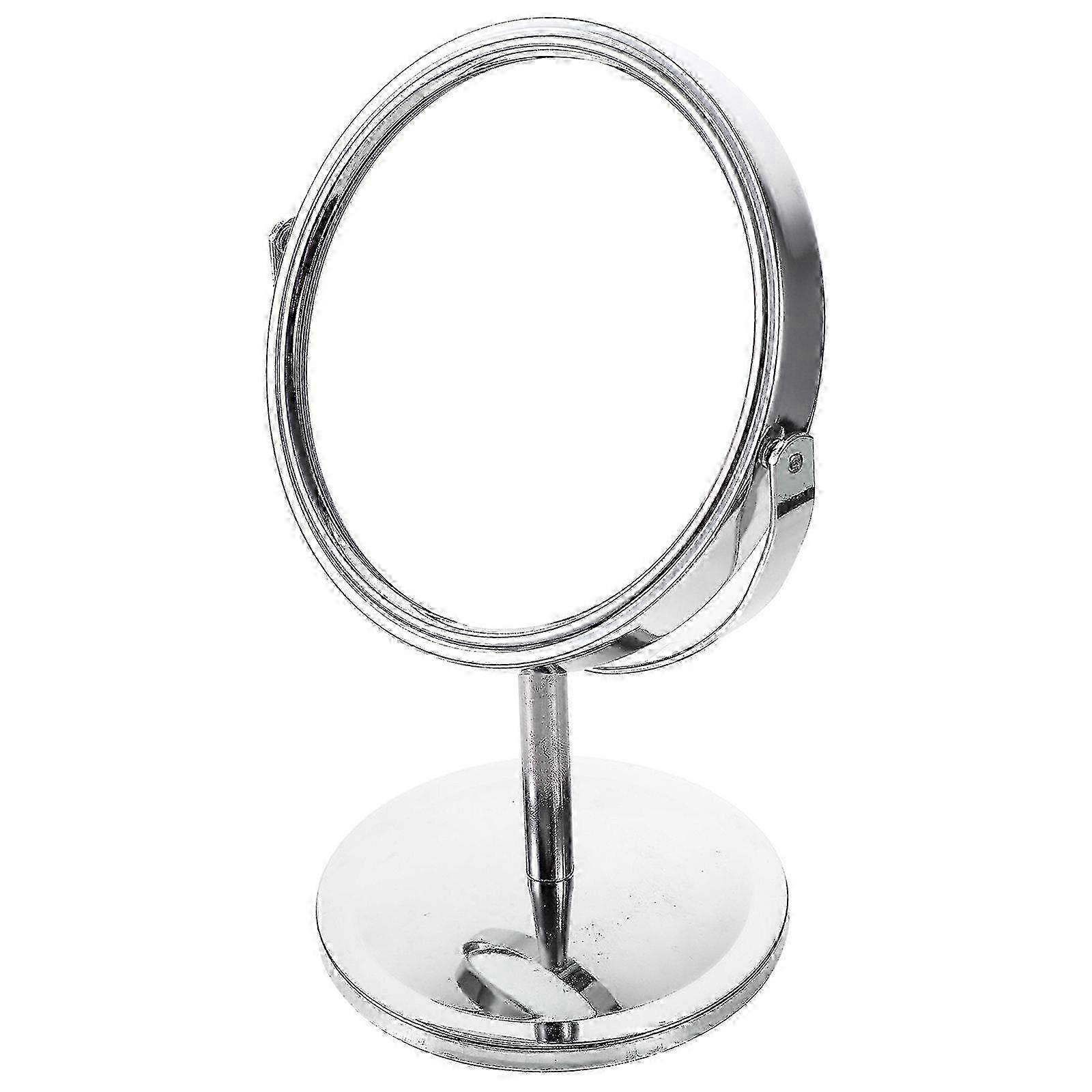 Tabletop Double Sided Rotating Vanity Mirror Desktop Cosmetic Makeup Mirror