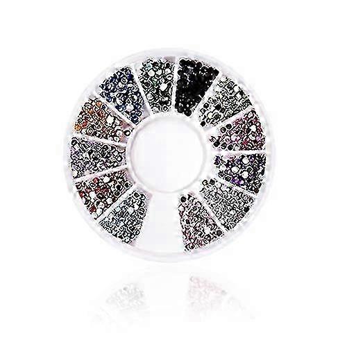 Flat Back Rhinestone Wheel 12 Types