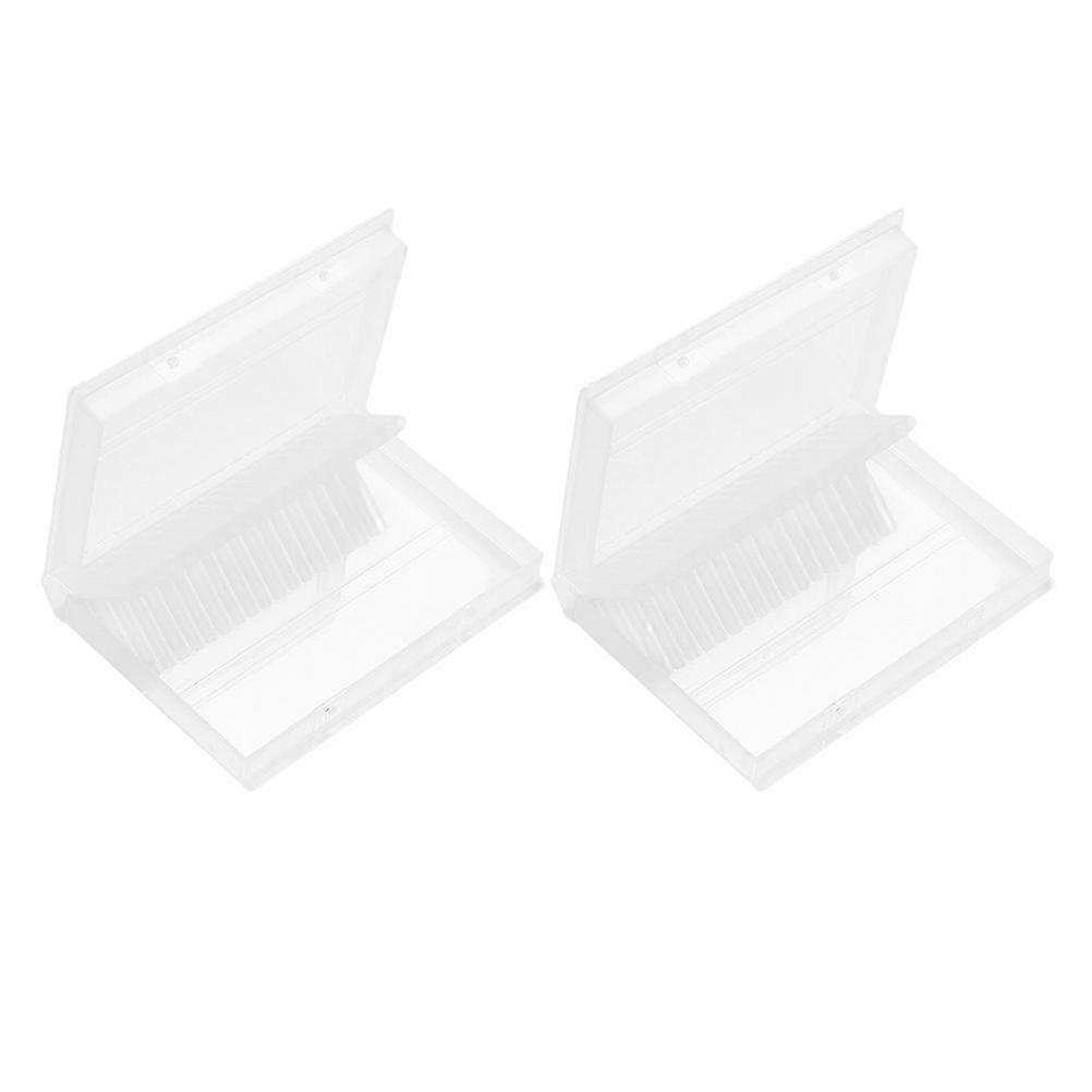 Compact Nail Drill Bit Storage Case