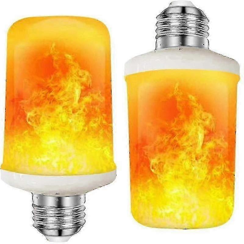 5W LED Flame Bulb E27 Flickering Decorative Light 2Pcs