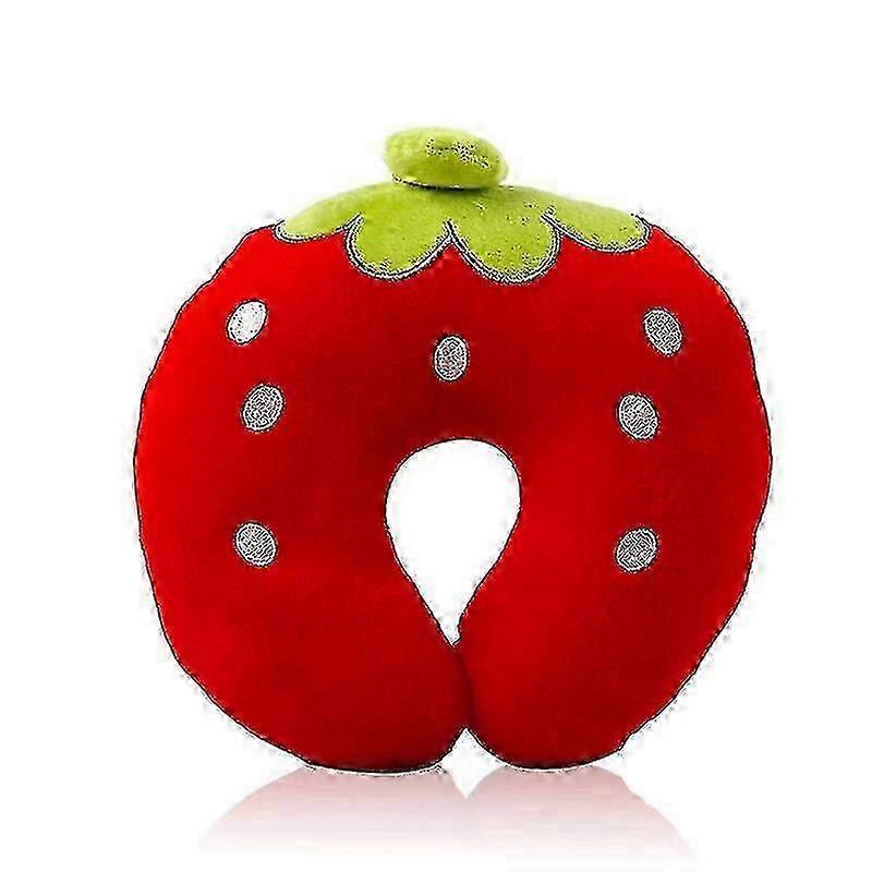 Plush U-Shaped Neck Pillow Ergonomic