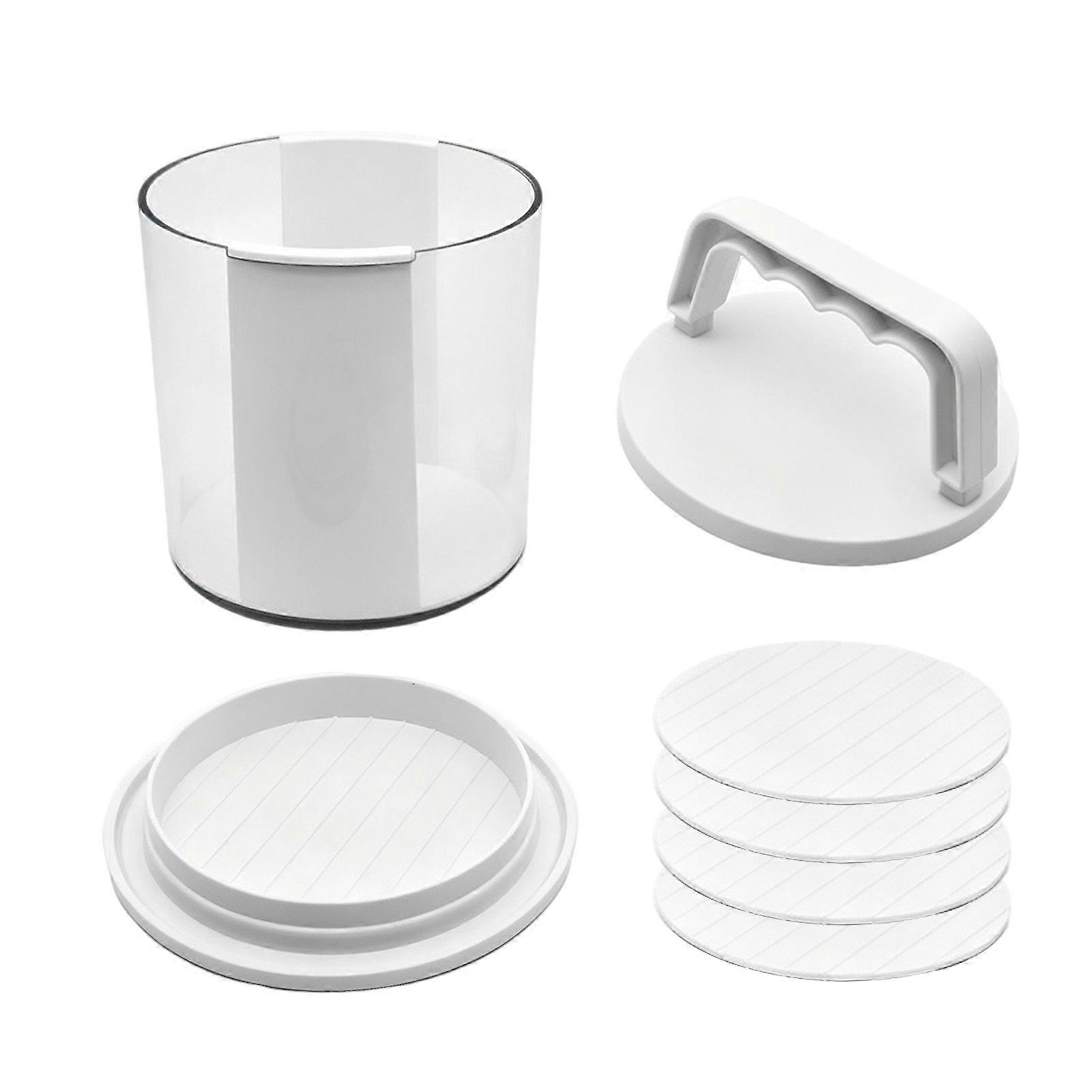 Burger Patty Maker - Multi-Layer Non-Stick Hamburger Press Set for BBQ