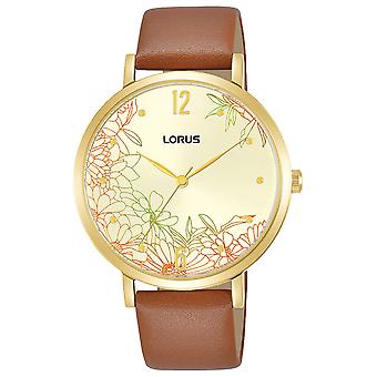 Lorus woman reloj para Mujer Analógico de Cuarzo con brazalete de Piel de vaca RG296TX9