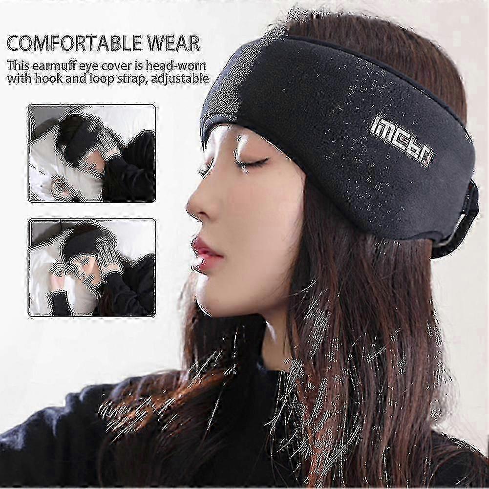 Lightweight Sleep Earmuff Eye Cover Set