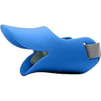 Dog Muzzle for Barking Adjustable Silicone Duck Mouth Dog Restraint Muzzle-wxy